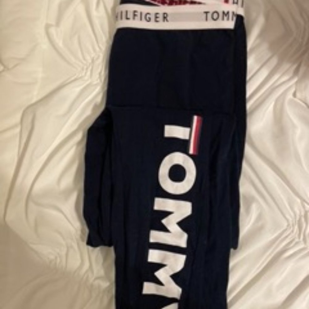 navy leggings cotton